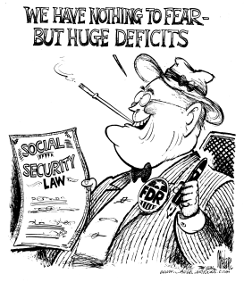 FEARING DEFICITS by Mike Lane