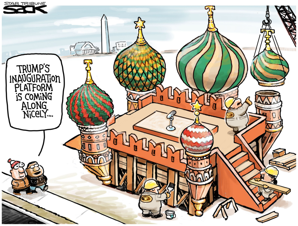  INAUGURAL BOLSHEVIK by Steve Sack