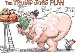 TRUMP TAX CUT by Pat Bagley