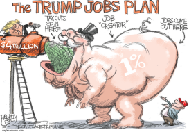 TRUMP TAX CUT by Pat Bagley