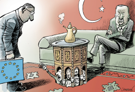 ERDOGAN'S REPRESSION by Patrick Chappatte