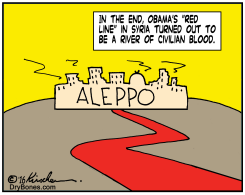 OBAMA'S ALEPPO LEGACY by Yaakov Kirschen