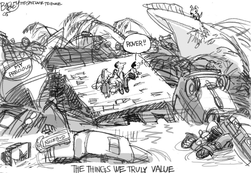  THE THINGS THAT MATTER by Pat Bagley