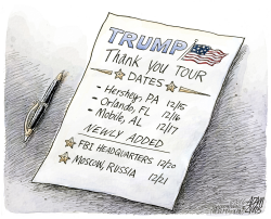 THANK YOU TOUR by Adam Zyglis