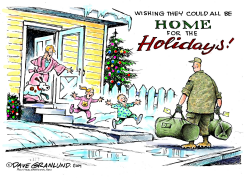 HOLIDAYS AND MILITARY by Dave Granlund