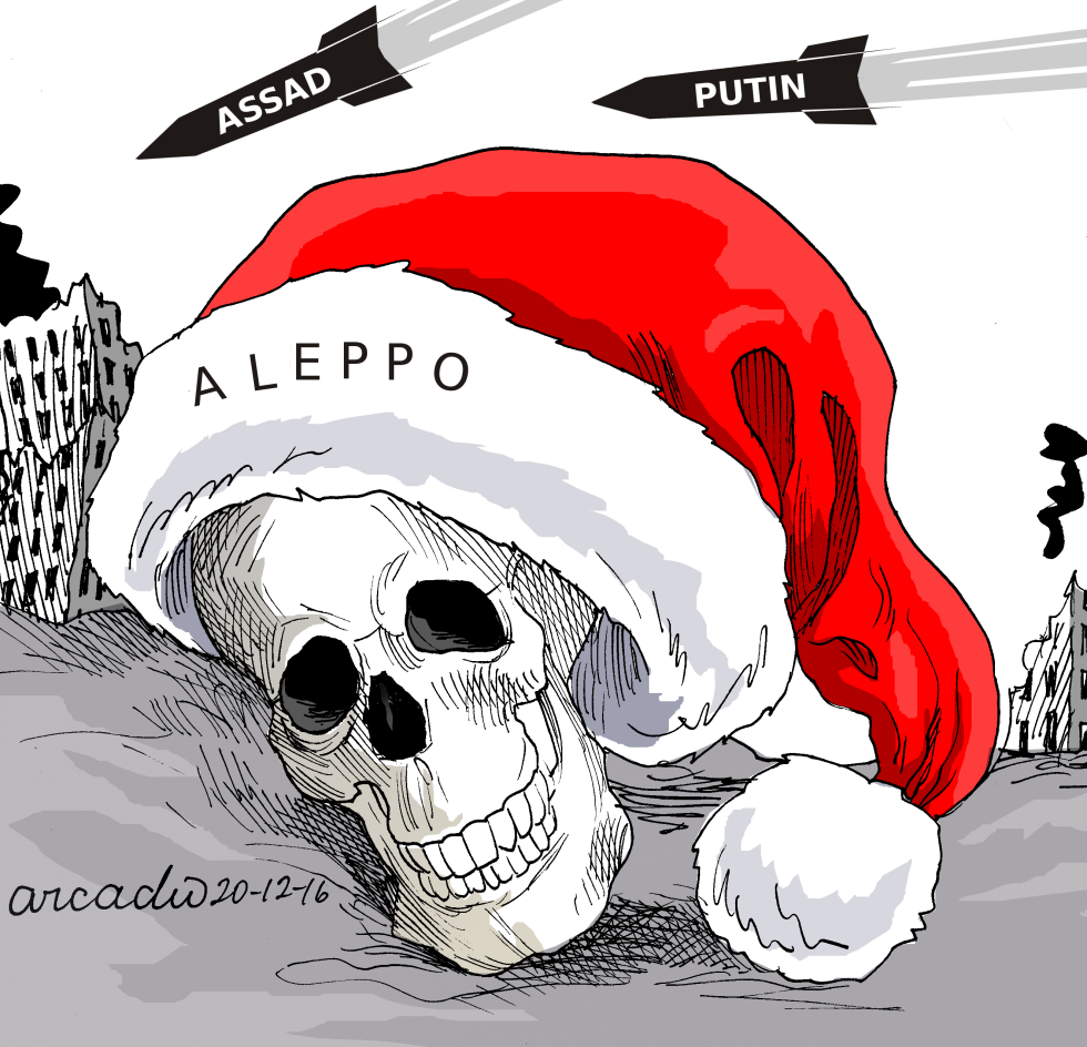  SANTA IN ALEPPO by Arcadio Esquivel