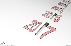 THE NEW YEAR by Osama Hajjaj