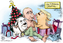 PUPPIES FOR PUTIN by Daryl Cagle