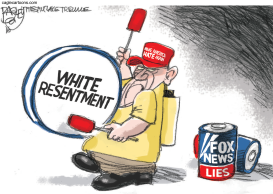 FOX NEWS LIES by Pat Bagley