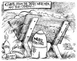 NUKE ARMS RACE by John Darkow