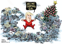 CHRISTMAS FOR TRUMP by Daryl Cagle