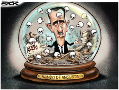 ASSAD Y ALEPO  by Steve Sack