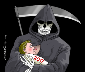 A DARK 2017/UN OSCURO 2017 by Arcadio Esquivel