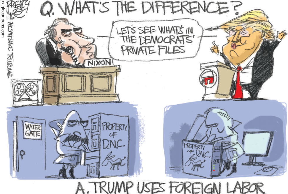  TRICKY DICKS by Pat Bagley