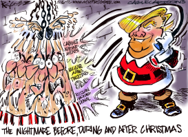 TRUMP NIGHTMARE by Milt Priggee