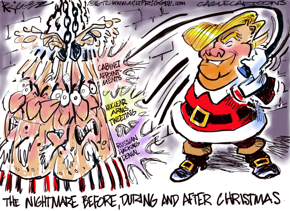  TRUMP NIGHTMARE by Milt Priggee