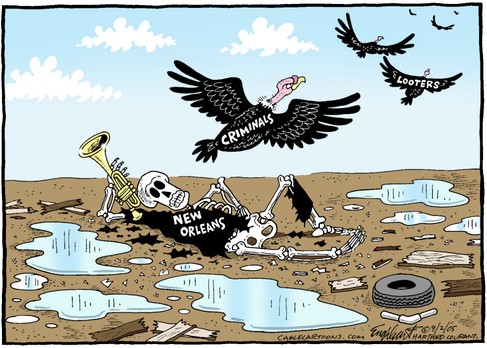  NEW ORLEANS DEATH  by Bob Englehart