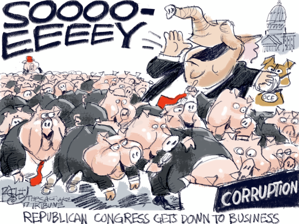  REPUBLICAN GOVERNMENT by Pat Bagley