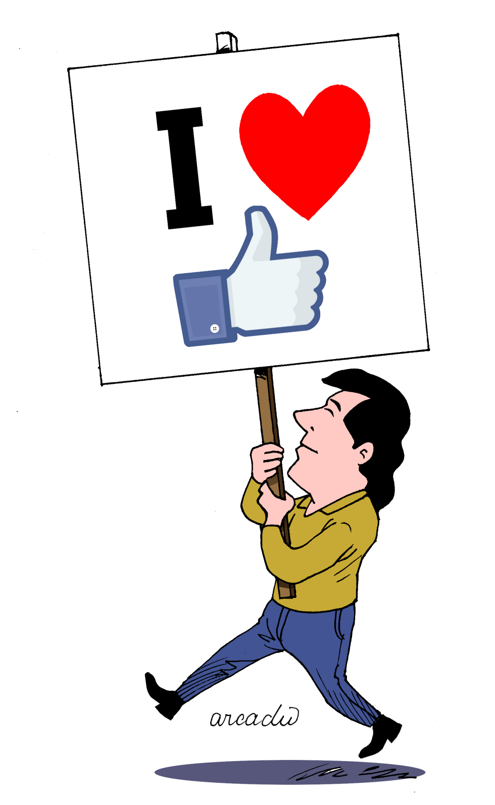  I LOVE SOCIAL NETWORKS by Arcadio Esquivel