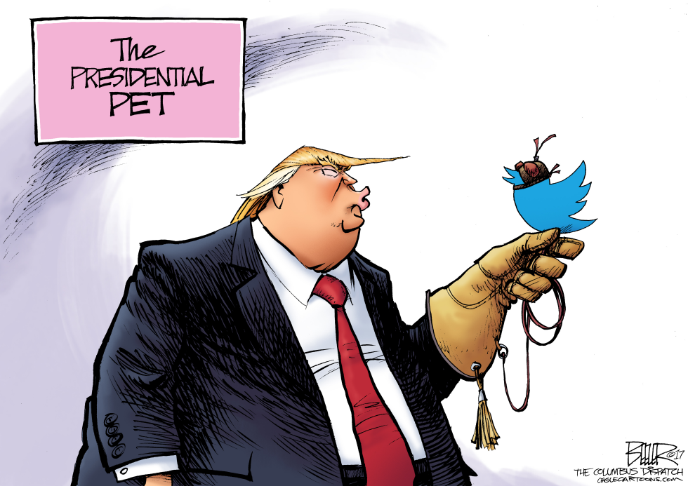  PRESIDENTIAL PET by Nate Beeler