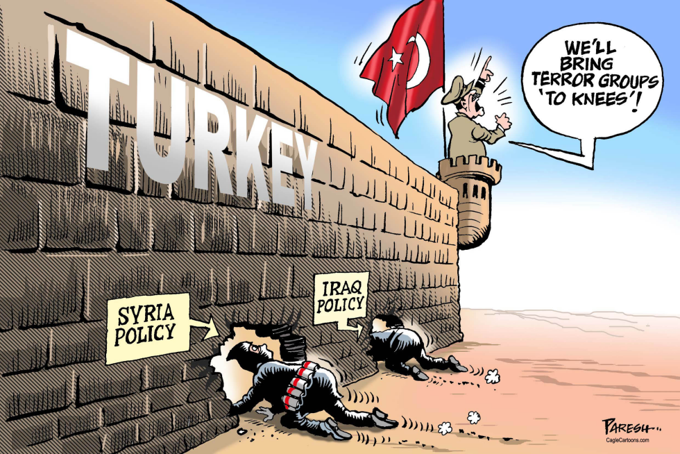  TURKEY AND TERROR GROUPS by Paresh Nath