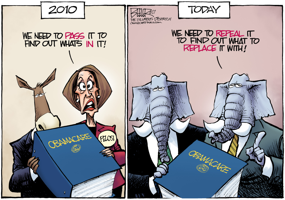  REPEAL REPLACE AND RECYCLE by Nate Beeler