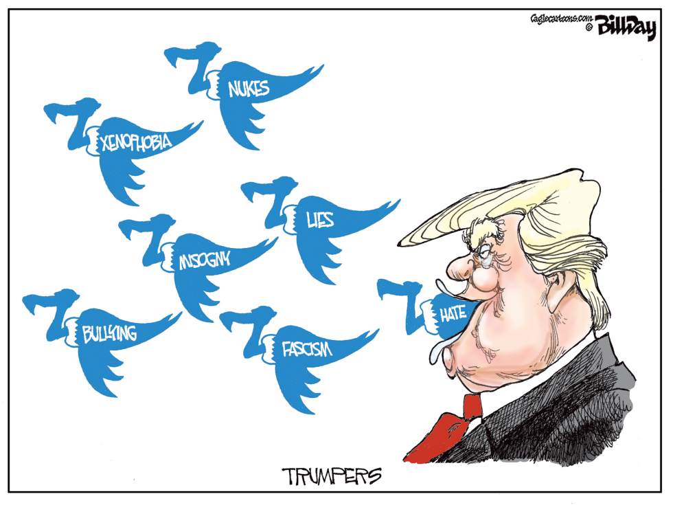  TRUMPERS TWITTERS by Bill Day