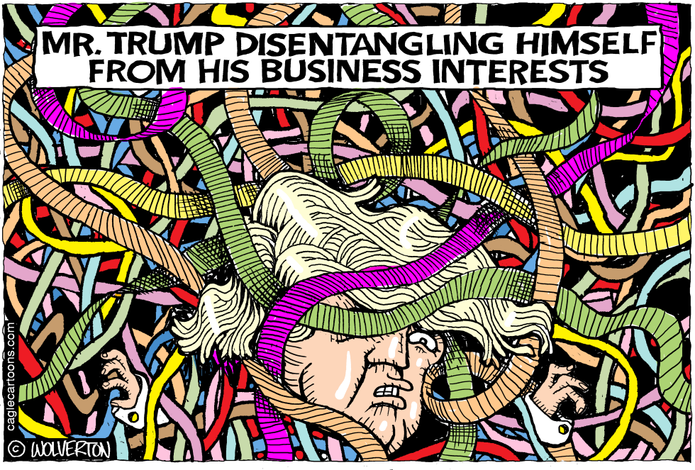  TRUMP BUSINESS ENTANGLEMENTS by Wolverton