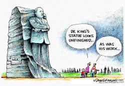 MLK STATUE by Dave Granlund