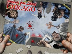 CHICAGO MURDER RATE  by Sean Delonas