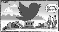 DIOS TWITTER by Bob Englehart