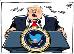 PRESIDENTE TWITTERO by Tom Janssen