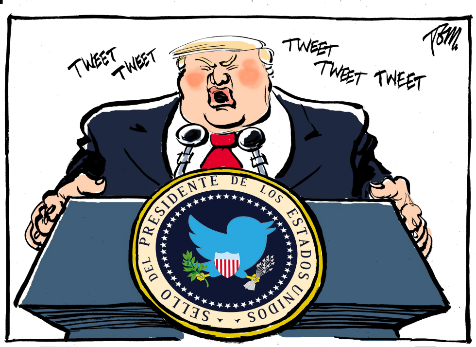  PRESIDENTE TWITTERO by Tom Janssen