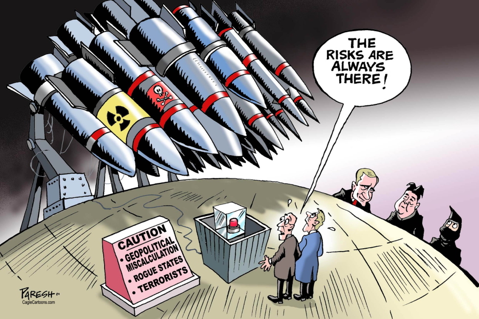  NUCLEAR ARMS THREAT by Paresh Nath