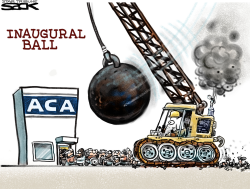 ACA WRECKERS by Steve Sack