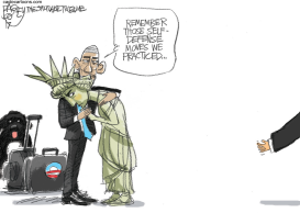 OBAMA FAREWELL by Pat Bagley