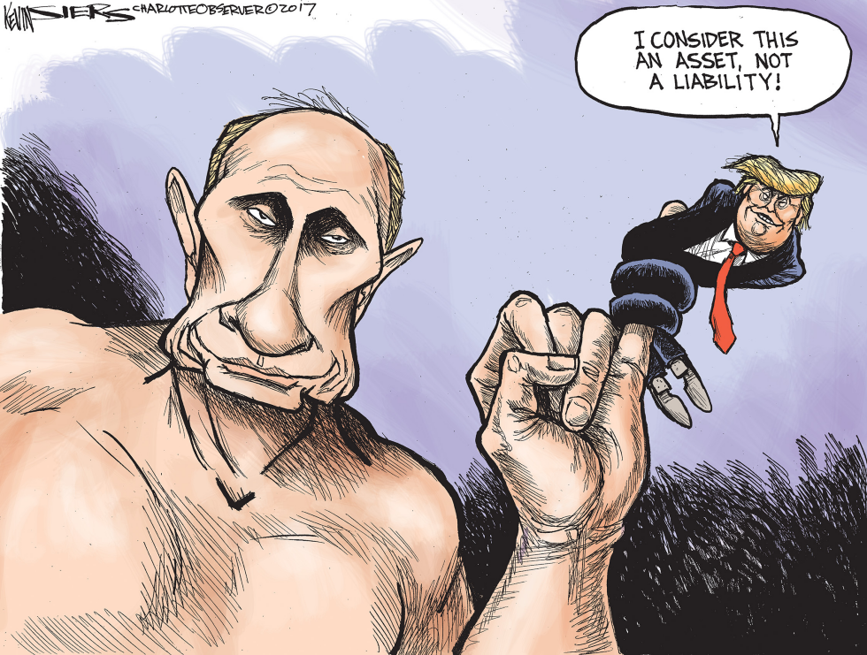  PUTIN IS AN ASSET by Kevin Siers