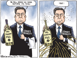 COMEY CREDIBILITY by Kevin Siers