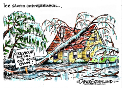 ICE STORM DAMAGE by Dave Granlund