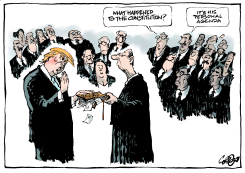 TRUMP INAUGURATION by Jos Collignon