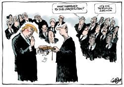 TRUMP INAUGURATION by Jos Collignon