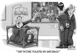 STUDENT ART VIOLATES CONGRESSMAN'S SAFE SPACE by RJ Matson