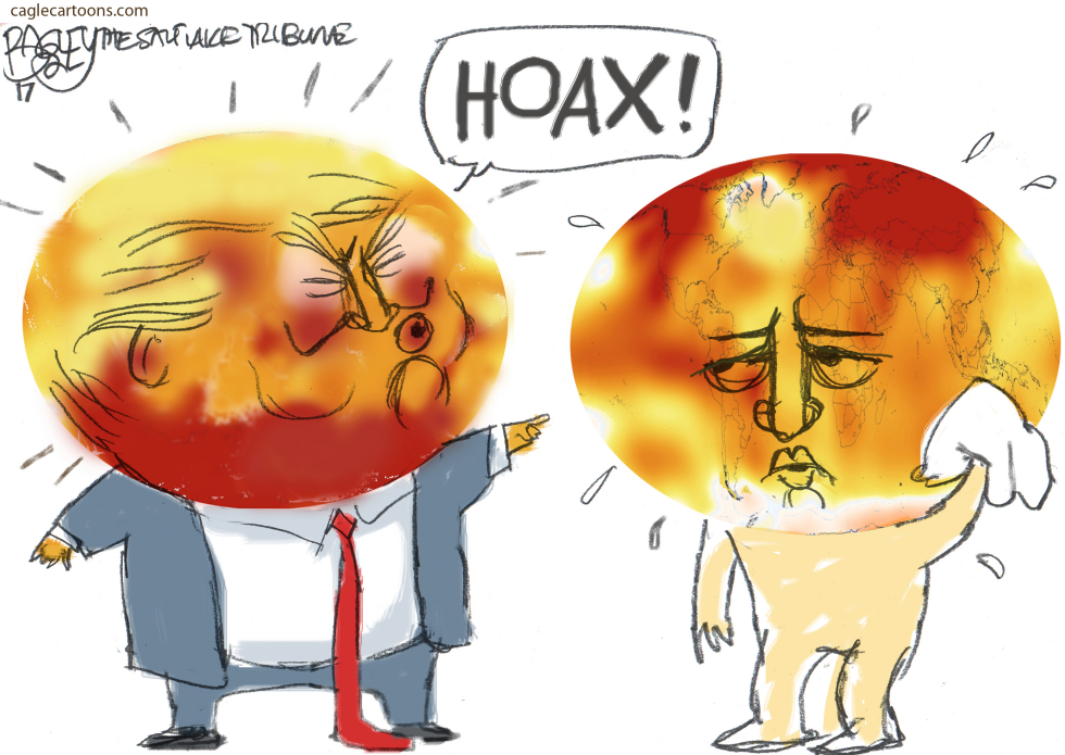  HOTTEST YEAR by Pat Bagley