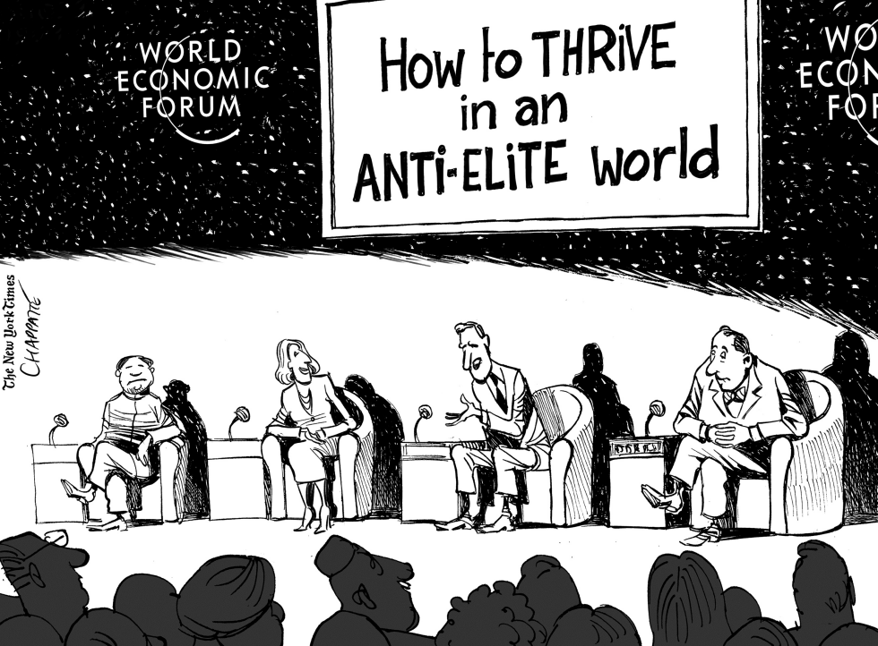  DAVOS 2017 by Patrick Chappatte