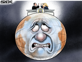 WORRYWORLD INAUGURATION by Steve Sack