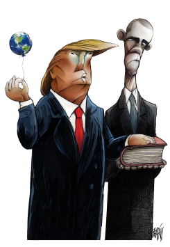 LA TOMA DE TRUMP by Angel Boligan