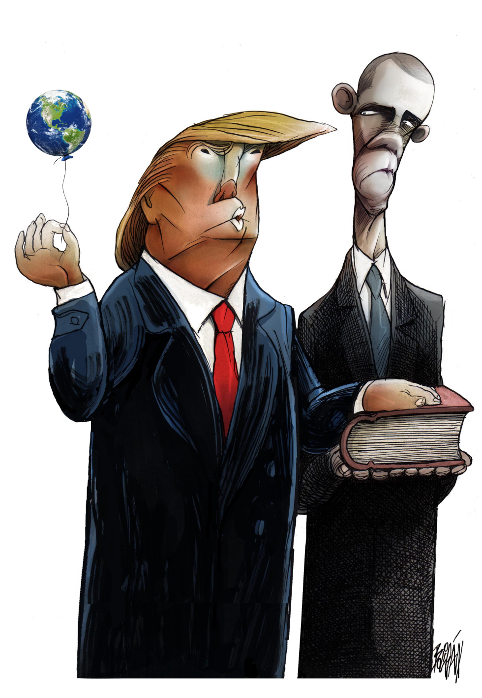  LA TOMA DE TRUMP by Angel Boligan