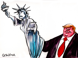 PRESIDENT TRUMP by Christo Komarnitski