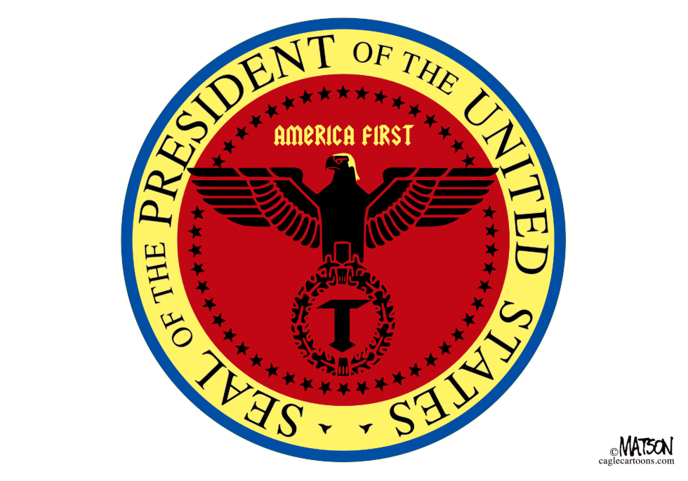  NEW AMERICA FIRST PRESIDENTIAL SEAL by RJ Matson