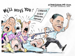 OBAMA GOODBYE by Dave Granlund